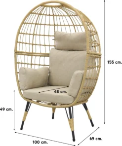 Lola Egg Relaxstoel - Natural Sand - Mand Stoel -Tuinmeubelseries Winkel 1002x1200 2