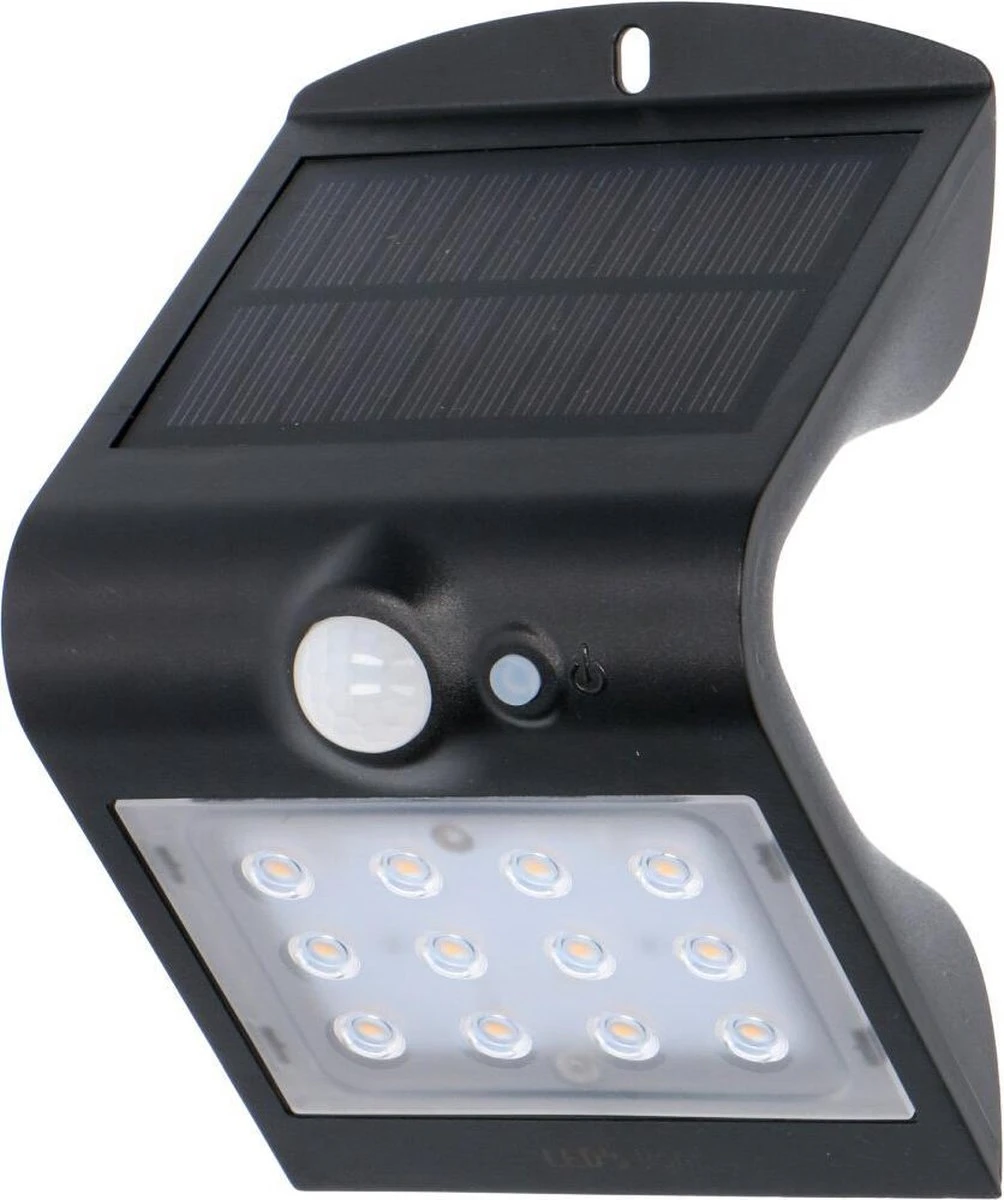 Proventa Solar LED buitenlamp met bewegingssensor - Wandlamp model Jerrel - Zwart Proventa Solar LED Buitenlamp Met Bewegingssensor - Wandlamp Model Jerrel - Zwart -Tuinmeubelseries Winkel