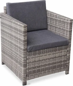 Alice's Garden Loungeset Perugia - 4 Plaatsen - Kleine Tuinset - Wicker - Grijstinten -Tuinmeubelseries Winkel 1012x1200 1