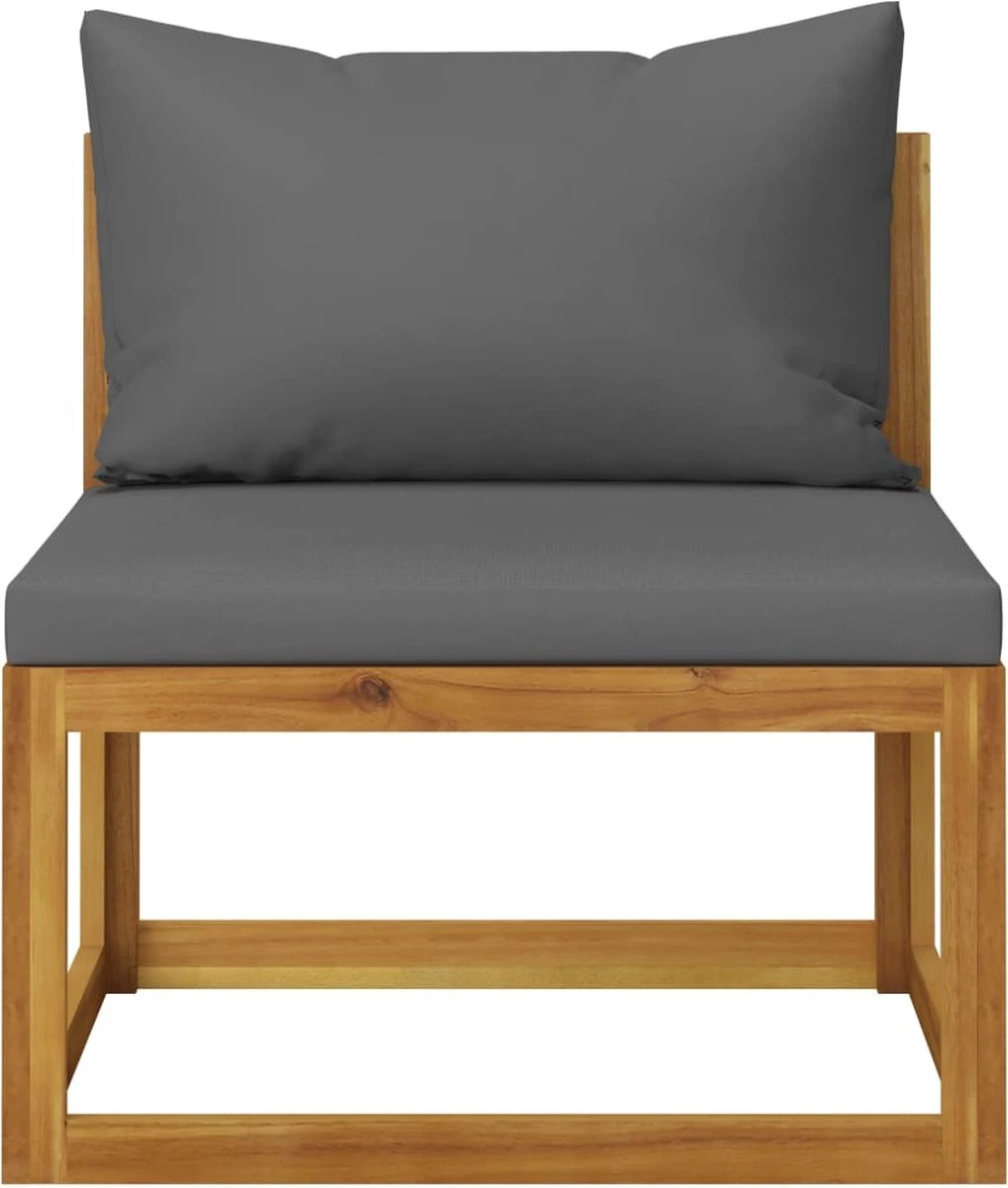 Decoways - 7-delige Loungeset met kussens massief acaciahout Decoways - 7-delige Loungeset Met Kussens Massief Acaciahout -Tuinmeubelseries Winkel 1018x1200 2