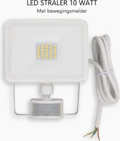 ELRO LF60 Design LED Buitenlamp Met Bewegingssensor - 10W – 800LM – IP54 Waterdicht - Wit -Tuinmeubelseries Winkel 1026x1200 2