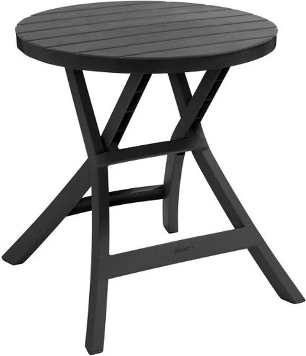 Allibert - Tuintafel - Oregon - Ø 70 cm - Kunststof - Opklapbaar Allibert - Tuintafel - Oregon - Ø 70 Cm - Kunststof - Opklapbaar -Tuinmeubelseries Winkel 1030x1200 1