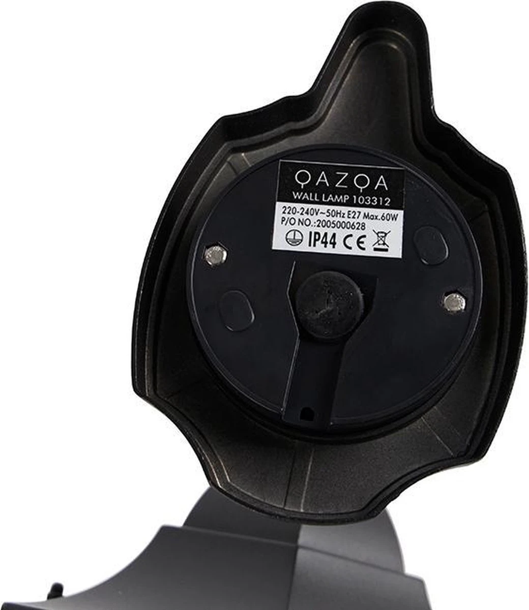 QAZQA new_orleans - Klassieke Wandlamp voor buiten - 1 lichts - D 26.8 cm - Zwart - Buitenverlichting QAZQA New_orleans - Klassieke Wandlamp Voor Buiten - 1 Lichts - D 26.8 Cm - Zwart - Buitenverlichting -Tuinmeubelseries Winkel 1040x1200 18