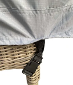 COVER UP HOC - Diamond Hoes Tuinmeubelen- 250x250x90 Cm - Tuinset Beschermhoes Waterdicht Met Stormbanden, Trekkoord En Afwaterings HOCCIE - Zilvergrijze Hoes Tuinmeubels -Tuinmeubelseries Winkel 1041x1200 1