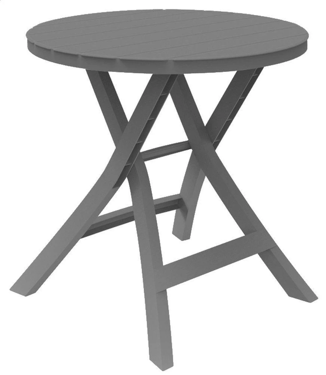 Allibert - Tuintafel - Oregon - Ø 70 cm - Kunststof - Opklapbaar Allibert - Tuintafel - Oregon - Ø 70 Cm - Kunststof - Opklapbaar -Tuinmeubelseries Winkel 1046x1200 1