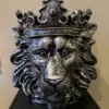 Bloempot Leeuw - Lion - Clarence - Zilver Silver - Plantenbak -plantenpot - Vaas - Binnen -overkapping - Plant -bloem - Boeket