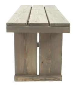 Toulouse Tuinbank Zonder Rugleuning - Licht Grijs - 118 Cm - Houten Tuinbank - Steigerhouten Tuinbank - Tuinbankje -Tuinmeubelseries Winkel 1060x1200