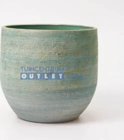 Tokio Bloempot Blauw Aqua D28 X H26 Cm - Nieuwe Collectie -Tuinmeubelseries Winkel 1063x1200 2