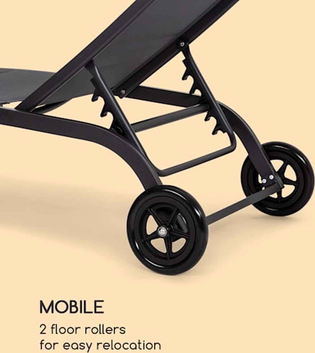 Blumfeldt Limala Tuinstoel - Ligstoel - Relaxstoel - rugleuning in 6 standen verstelbaar - 2 vielen - Draagkracht: max. 150 kg Blumfeldt Limala Tuinstoel - Ligstoel - Relaxstoel - Rugleuning In 6 Standen Verstelbaar - 2 Vielen - Draagkracht: Max. 150 Kg -Tuinmeubelseries Winkel 1068x1200 1