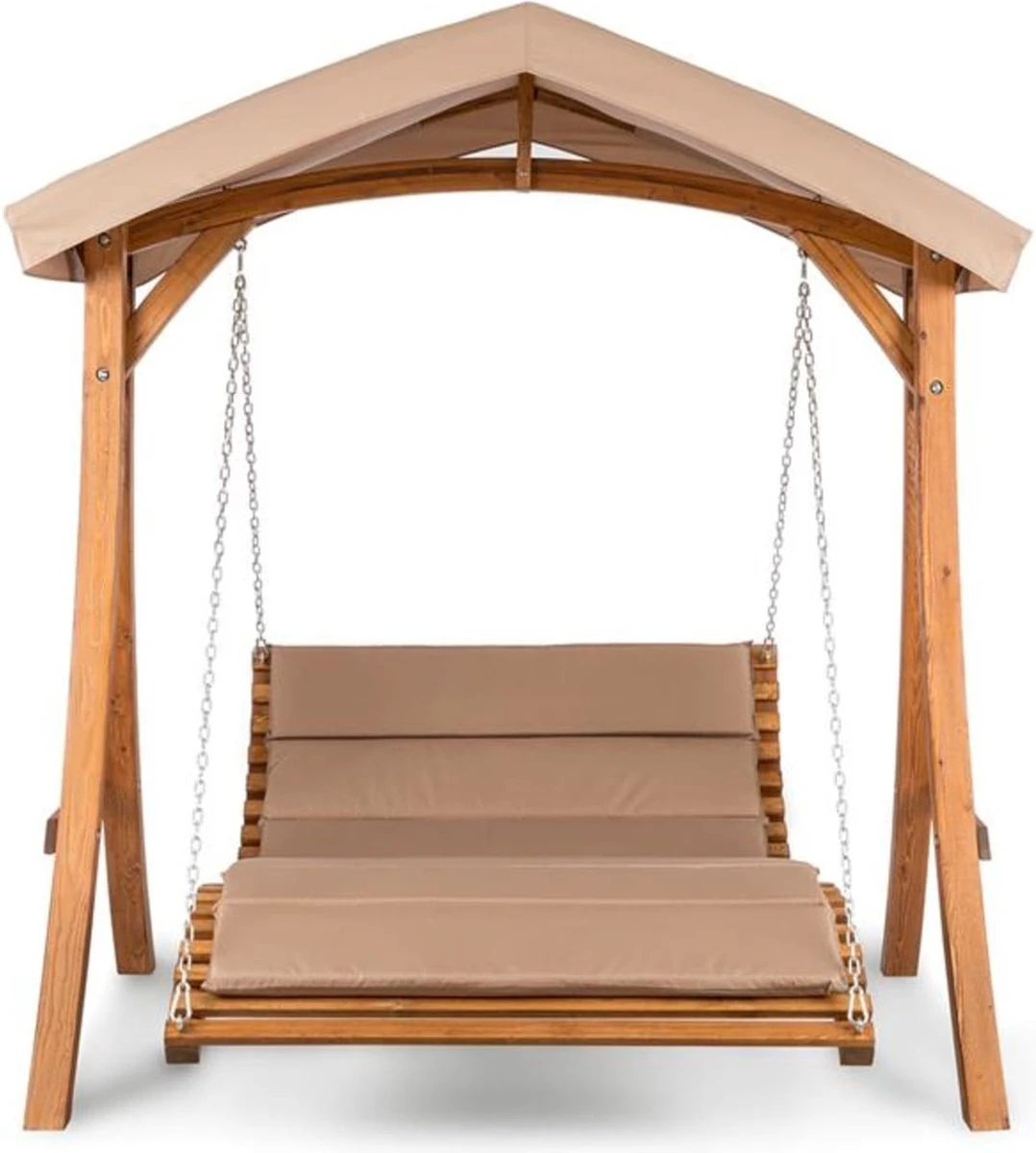 Bermuda Hollywoodschommel tuinschommelbank 130 cm 2-zits zonneluifel Bermuda Hollywoodschommel Tuinschommelbank 130 Cm 2-zits Zonneluifel -Tuinmeubelseries Winkel