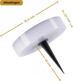 Lueas® - Solar Grondspot Telefoonbestuurbaar- Met App - Zonne-energie - Muurlamp - Lichtsensor - Bluetooth -Tuinmeubelseries Winkel 1086x1200 2