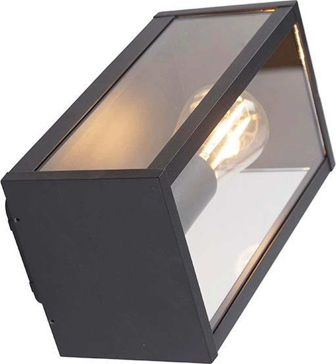 QAZQA charlois - Industriele Wandlamp voor buiten - 1 lichts - D 14 cm - Zwart - Industrieel - Buitenverlichting QAZQA Charlois - Industriele Wandlamp Voor Buiten - 1 Lichts - D 14 Cm - Zwart - Industrieel - Buitenverlichting -Tuinmeubelseries Winkel 1108x1200 1