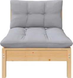 VidaXL 3-delige Loungeset Met Grijze Kussens Massief Grenenhout 2 VidaXL 3-delige Loungeset Met Grijze Kussens Massief Grenenhout -Tuinmeubelseries Winkel 1118x1200 1