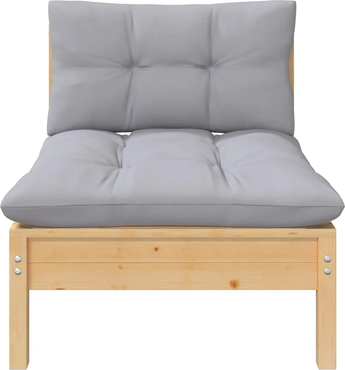 vidaXL 3-delige Loungeset met grijze kussens massief grenenhout VidaXL 3-delige Loungeset Met Grijze Kussens Massief Grenenhout -Tuinmeubelseries Winkel 1118x1200 1