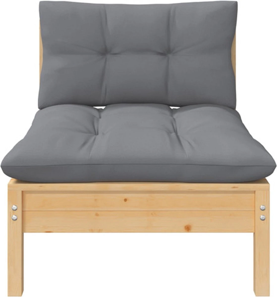 vidaXL 3-delige Loungeset met grijze kussens massief grenenhout VidaXL 3-delige Loungeset Met Grijze Kussens Massief Grenenhout -Tuinmeubelseries Winkel 1118x1200 2