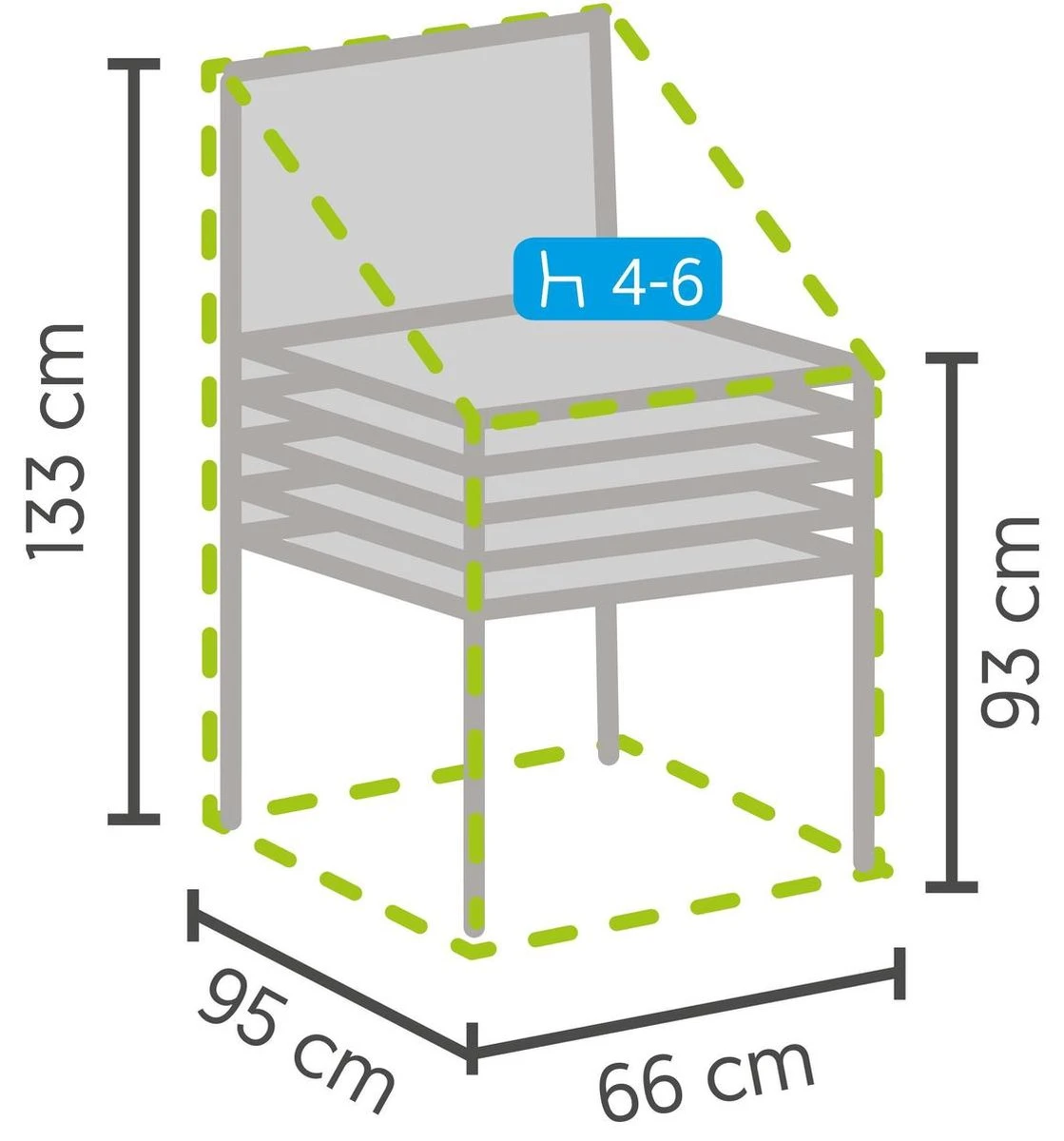 Weersbestendige Beschermhoes Stoel (4 tot 6 Stapelstoelen) | 66 x 95 x 133/93 cm (L) | Premium | Waterproof | TÜV Rheinland Gecertificeerd | Hoes voor Tuin | Waterdicht | Solution Dyed (verkleuring onmogelijk) | Grijs / Antraciet Weersbestendige Beschermhoes Stoel (4 Tot 6 Stapelstoelen) | 66 X 95 X 133/93 Cm (L) | Premium | Waterproof | TÜV Rheinland Gecertificeerd | Hoes Voor Tuin | Waterdicht | Solution Dyed (verkleuring Onmogelijk) | Grijs / Antraciet -Tuinmeubelseries Winkel