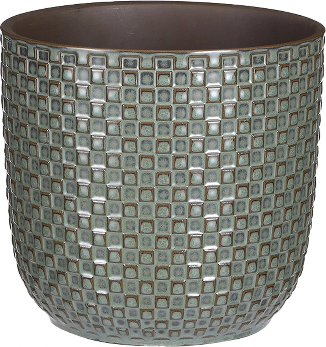 Mica Decorations Daan Bloempot - H17,5 x Ø19 cm - Groen Mica Decorations Daan Bloempot - H17,5 X Ø19 Cm - Groen -Tuinmeubelseries Winkel 1129x1200 9