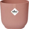 Elho Vibes Fold Rond 30 - Bloempot Voor Binnen - Ø 29.5 X H 27.2 Cm - Delicaat Roze
