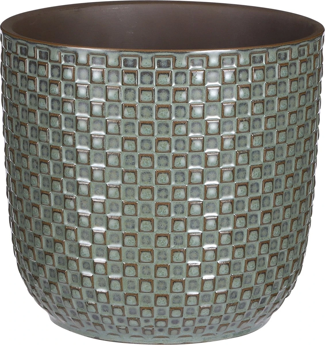 Mica Decorations Daan Bloempot - H17,5 x Ø19 cm - Groen Mica Decorations Daan Bloempot - H17,5 X Ø19 Cm - Groen -Tuinmeubelseries Winkel 1130x1200 8