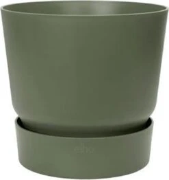 Elho Greenville Rond 30 - Grote Bloempot Voor Buiten - Gemaakt Van Gereycled Plastic - Ø 29.5 X H 27.8 Cm - Blad Groen -Tuinmeubelseries Winkel 1132x1200 11