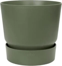 Elho Greenville Rond 30 - Grote Bloempot Voor Buiten - Gemaakt Van Gereycled Plastic - Ø 29.5 X H 27.8 Cm - Blad Groen -Tuinmeubelseries Winkel 1132x1200 12