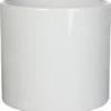 Mica Decorations Era Bloempot - H26 X Ø28 Cm - Wit