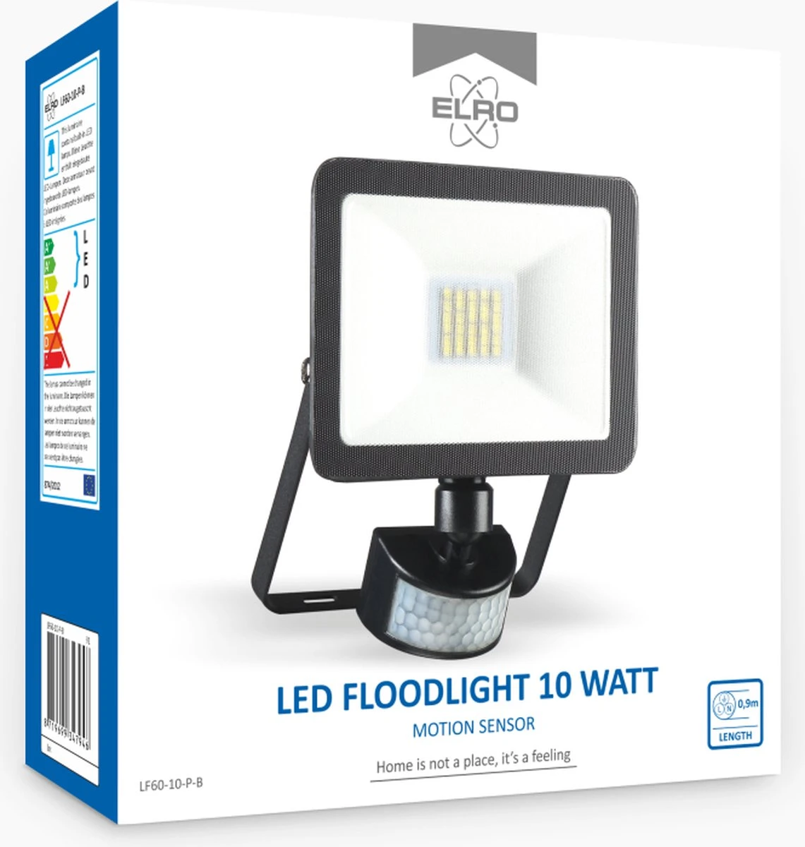 ELRO LF60 Design LED Buitenlamp met Bewegingssensor - 10W – 800LM – IP54 Waterdicht - Zwart ELRO LF60 Design LED Buitenlamp Met Bewegingssensor - 10W – 800LM – IP54 Waterdicht - Zwart -Tuinmeubelseries Winkel 1141x1200 5