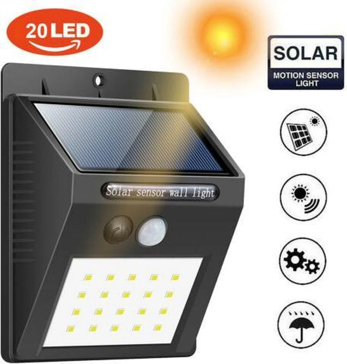 Solar lamp | wit | 20 LED Tuinverlichting| Verlichting op zonne-energie | IP65 waterdicht |Tuinverlichting op solar | Buitenlamp op zonne-energie | Bewegingssensor & Nachtsensor | Tuinlamp op zonne-energie | Solar Lamp | Wit | 20 LED Tuinverlichting| Verlichting Op Zonne-energie | IP65 Waterdicht |Tuinverlichting Op Solar | Buitenlamp Op Zonne-energie | Bewegingssensor & Nachtsensor | Tuinlamp Op Zonne-energie | -Tuinmeubelseries Winkel 1147x1200 3