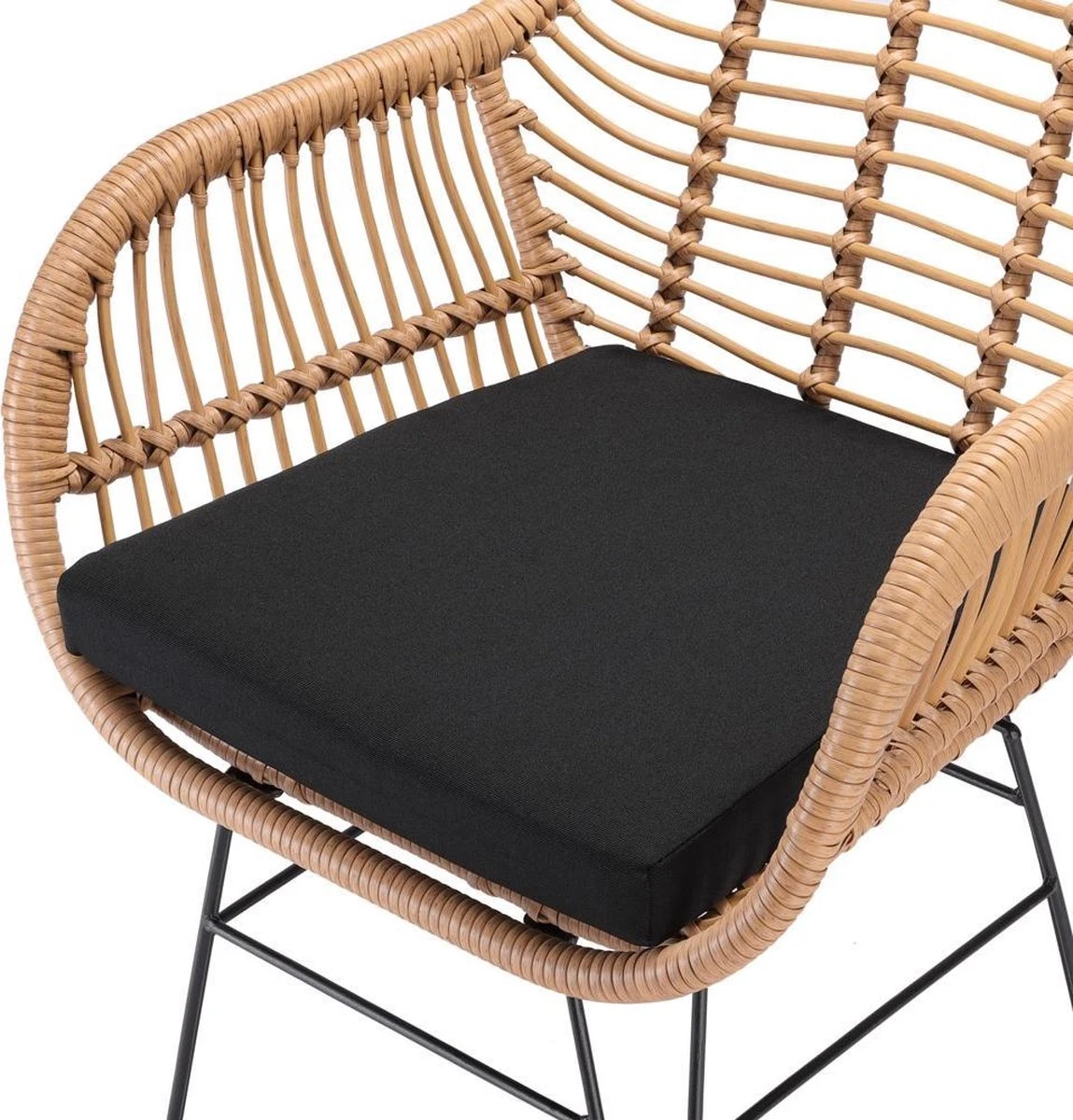 Casaria Polyrotan Kuipstoel Bali - met kussens – 2 Stuks Casaria Polyrotan Kuipstoel Bali - Met Kussens – 2 Stuks -Tuinmeubelseries Winkel 1149x1200 2