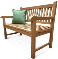 Merkloos TIERRA | Tuinbank Van Teak Comfort Plus + | 150 Cm - 3-Persoons / 3-Zits | Naturel / Original | BONANY Luxe | Geschuurd & Olie Op Waterbasis | Klassiek & Traditioneel | Stevig | Tuinzetel | Bank Voor Tuin -Tuinmeubelseries Winkel 1171x1200