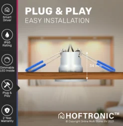 6x Milano RVS Smart LED Inbouwspots Complete Set - Wifi & Bluetooth - 12V - 3 Watt - 2700K Warm Wit - Veranda Verlichting - Voor Binnen En Buiten 4 6x Milano RVS Smart LED Inbouwspots Complete Set - Wifi & Bluetooth - 12V - 3 Watt - 2700K Warm Wit - Veranda Verlichting - Voor Binnen En Buiten -Tuinmeubelseries Winkel 1178x1200 11