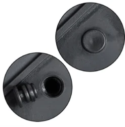 Casaria Staande Plantenbak – Met Waterafvoer 83x30,5x60cm - Zwart -Tuinmeubelseries Winkel 1178x1200 14