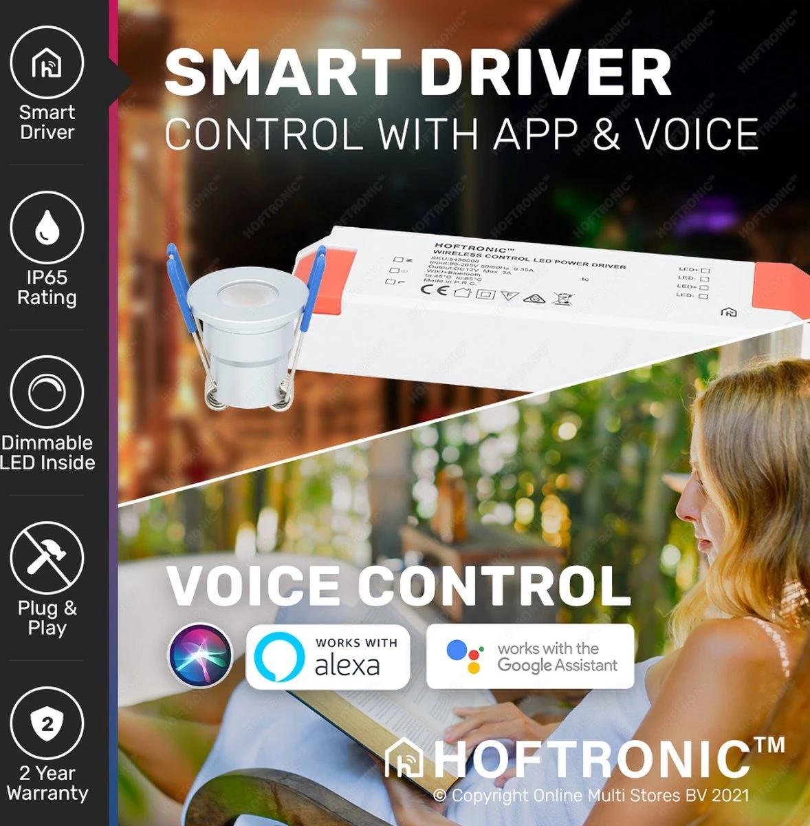 6x Milano RVS Smart LED Inbouwspots complete set - Wifi & Bluetooth - 12V - 3 Watt - 2700K warm wit - Veranda verlichting - Voor binnen en buiten 6x Milano RVS Smart LED Inbouwspots Complete Set - Wifi & Bluetooth - 12V - 3 Watt - 2700K Warm Wit - Veranda Verlichting - Voor Binnen En Buiten -Tuinmeubelseries Winkel 1178x1200 8