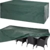 Kingsleeve Tuinmeubelhoes - Beschermhoes - Weerbestendig -308x138x89cm - Groen