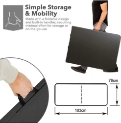 MaxxGarden Vouwtafel - Zwart - Rotanlook - 180x75x74 Cm 2 MaxxGarden Vouwtafel - Zwart - Rotanlook - 180x75x74 Cm -Tuinmeubelseries Winkel 1180x1200 3