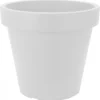 Relaxwonen - Bloempot Classic 40 Cm Kunststof Wit