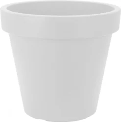 Relaxwonen - Bloempot Classic 40 Cm Kunststof Wit