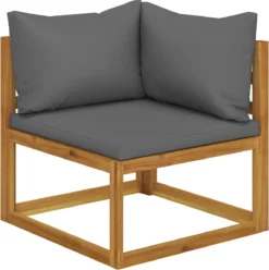 Decoways - 7-delige Loungeset Met Kussens Massief Acaciahout 3 Decoways - 7-delige Loungeset Met Kussens Massief Acaciahout -Tuinmeubelseries Winkel 1193x1200 6