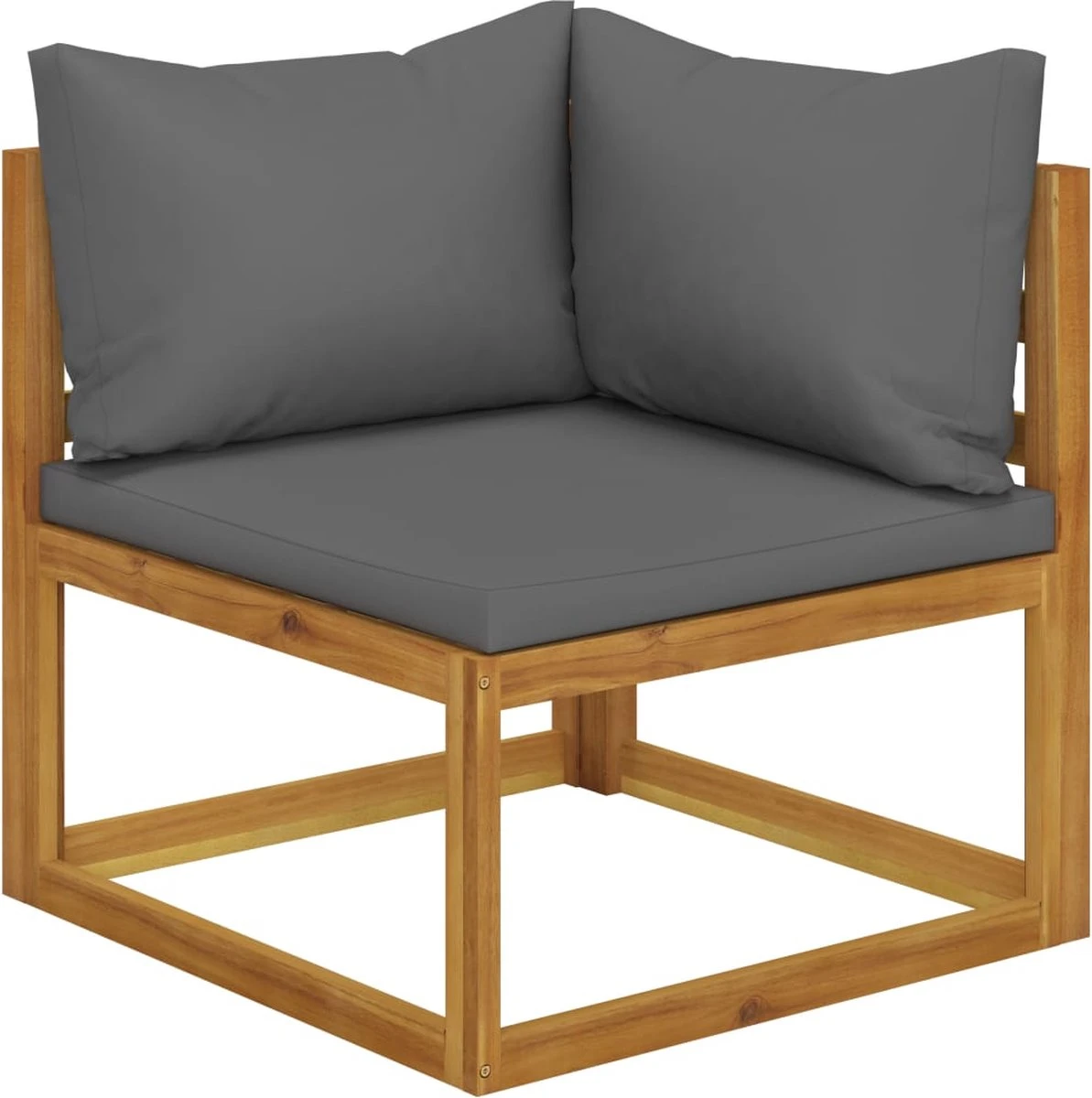 Decoways - 7-delige Loungeset met kussens massief acaciahout Decoways - 7-delige Loungeset Met Kussens Massief Acaciahout -Tuinmeubelseries Winkel 1193x1200 6