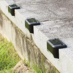 Merkloos Solar Led Lamp - Sfeervolle Tuinverlichting Op Zonne Energie - Waterdichte Tuinlampen Voor Balkon Trap Buiten - Warm Wit Licht - Buitenlamp - Trap Lamp - Oprit Lamp - Balkon Lamp - Buiten-sensor - Lamp Hek- Buitenverlichting - 4 Stuks -Tuinmeubelseries Winkel 1193x1200 7