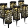 Tuinlamp Solar 6 Stuks Balkon Tuin Terras Sierverlichting Tuinverlichting Grond Verlichting Zonne-energie Led Sfeer Verlichting