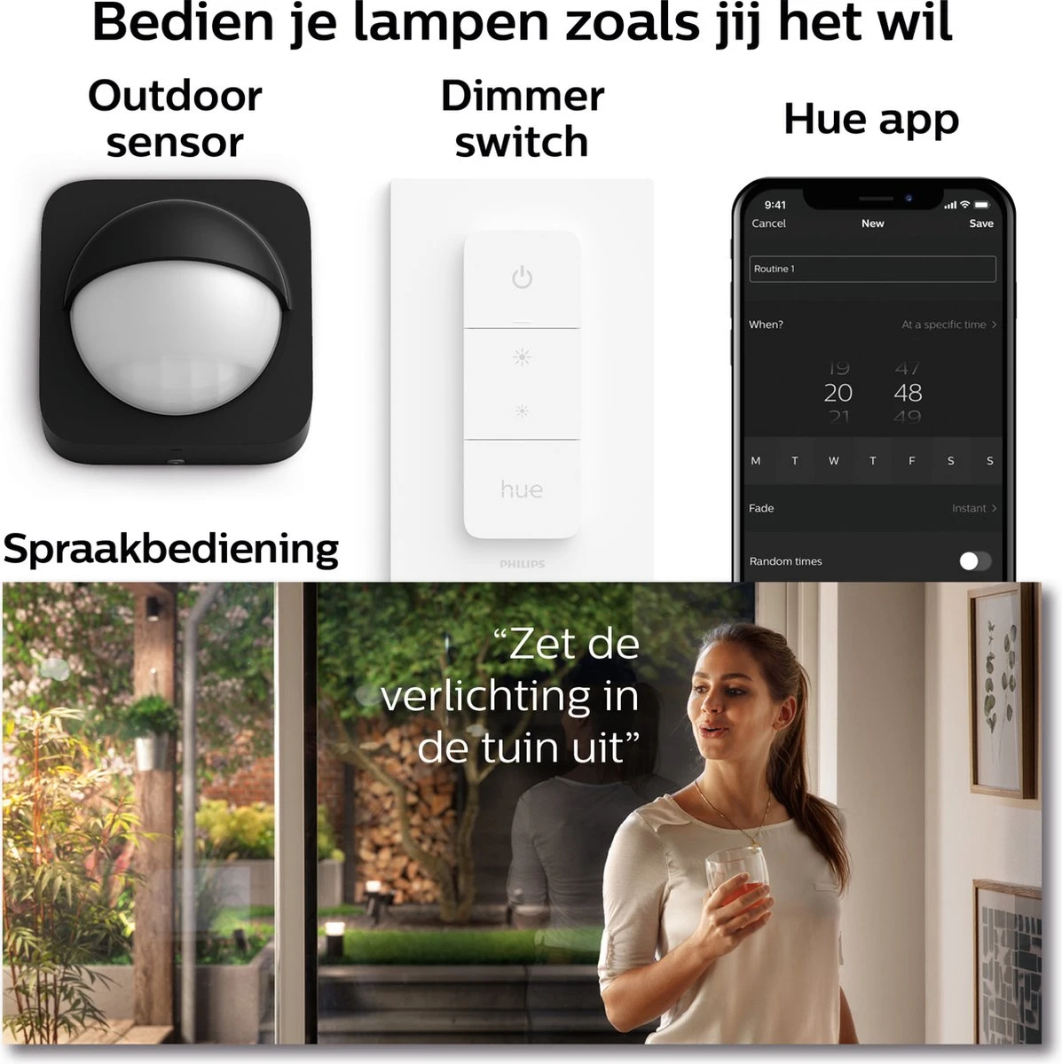 Philips Hue Discover verstraler - wit en gekleurd licht - zwart Philips Hue Discover Verstraler - Wit En Gekleurd Licht - Zwart -Tuinmeubelseries Winkel 1197x1200 15