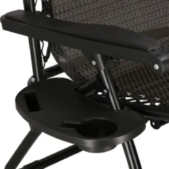 Springos Tuinstoel | Ligstoel | Opvouwbaar | Verstelbaar | Ergonomische Hoofdsteun | Bruin / Zwart -Tuinmeubelseries Winkel 1198x1200 5