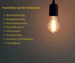 Lichtsnoer- Extra Dik- Buitenverlichting Terras Verlichting- 15 Meter- Voor Buiten LED 15 Lampen- 2700 K -lichtslinger IP-65-Lichtsnoeren Buiten Lichtslinger- Waterdicht-sliertlamp- Kerst Verlichting Lampen Buiten-Lichtsnoer Voor Buiten- -Tuinmeubelseries Winkel 1200x1005 11