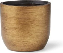 Capi Europe - Bloempot Bol Retro - 23x21 - Goud - Bloempot Voor Binnen - BRTG134 -Tuinmeubelseries Winkel 1200x1007 4