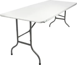 MaxxGarden Klaptafel - Inklapbare Tafel - Opvouwbare Tuintafel - Weerbestendig - Inclusief Handvat - 180x70x74