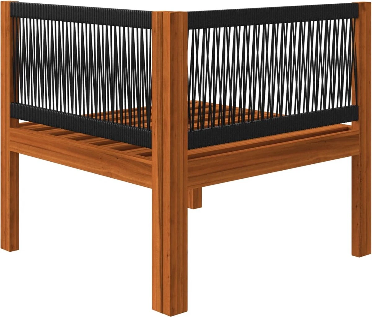 Decoways - 5-delige Loungeset met kussens massief acaciahout crèmekleurig Decoways - 5-delige Loungeset Met Kussens Massief Acaciahout Crèmekleurig -Tuinmeubelseries Winkel 1200x1024 1