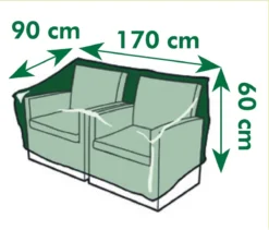 Nature - Tuinmeubelhoes - Beschermhoes Voor Loungebank - 2-zits - H60 X 170 X 90cm 4 Nature - Tuinmeubelhoes - Beschermhoes Voor Loungebank - 2-zits - H60 X 170 X 90cm -Tuinmeubelseries Winkel 1200x1027 1
