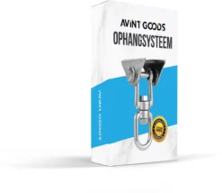 AVINT GOODS RVS Ophangsysteem Plafondhaak Bokszak – Schroefhaak & Ophanghaak Hangstoel – Muurhaak Binnen & Buiten - 550KG -Tuinmeubelseries Winkel 1200x1038