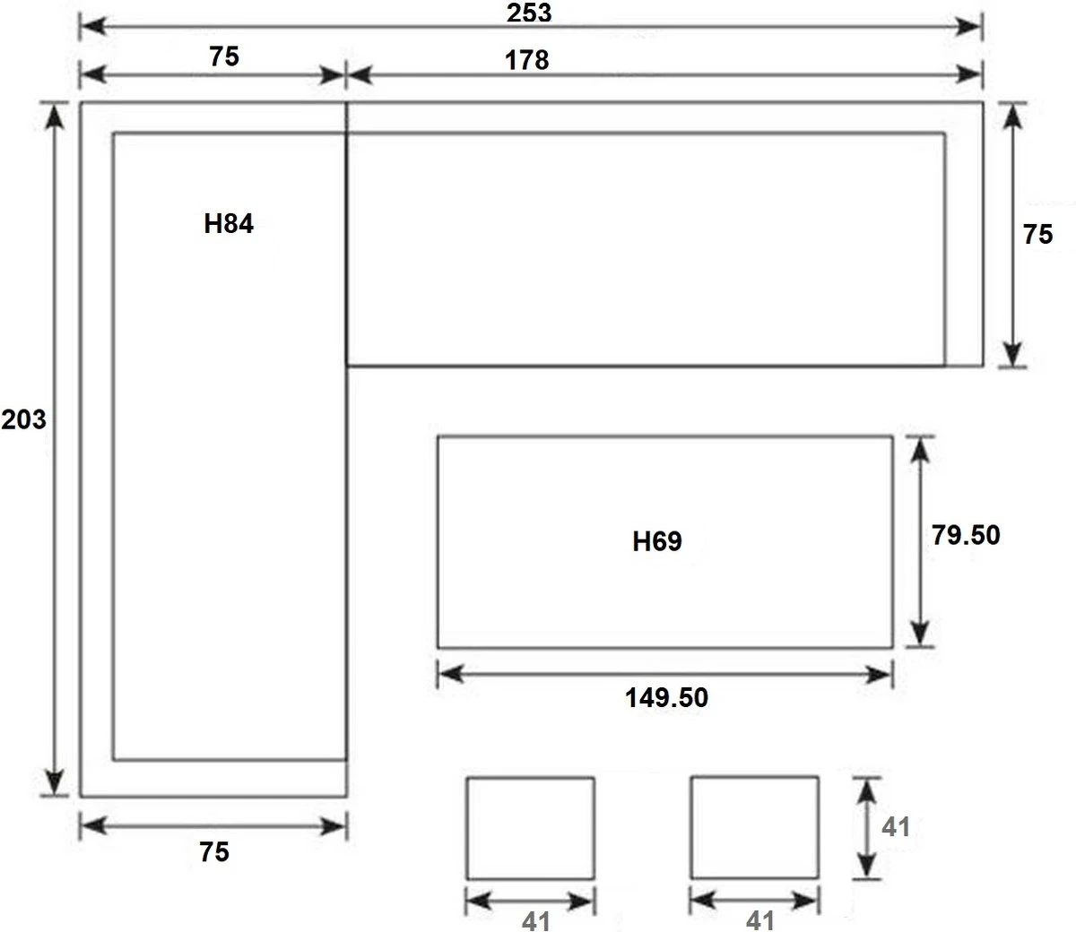 Rivièra Original | Loungeset Hoekset Dining Set Tuinset | Wicker | Hoekbank, Hoge Tuintafel, 2 Hockers | 6 Zitplaatsen Merkloos Rivièra Original | Loungeset Hoekset Dining Set Tuinset | Wicker | Hoekbank, Hoge Tuintafel, 2 Hockers | 6 Zitplaatsen -Tuinmeubelseries Winkel 1200x1040 4